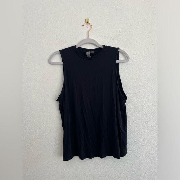 Sweaty Betty Black Sleeveless tank top size 8 - Picture 1 of 9